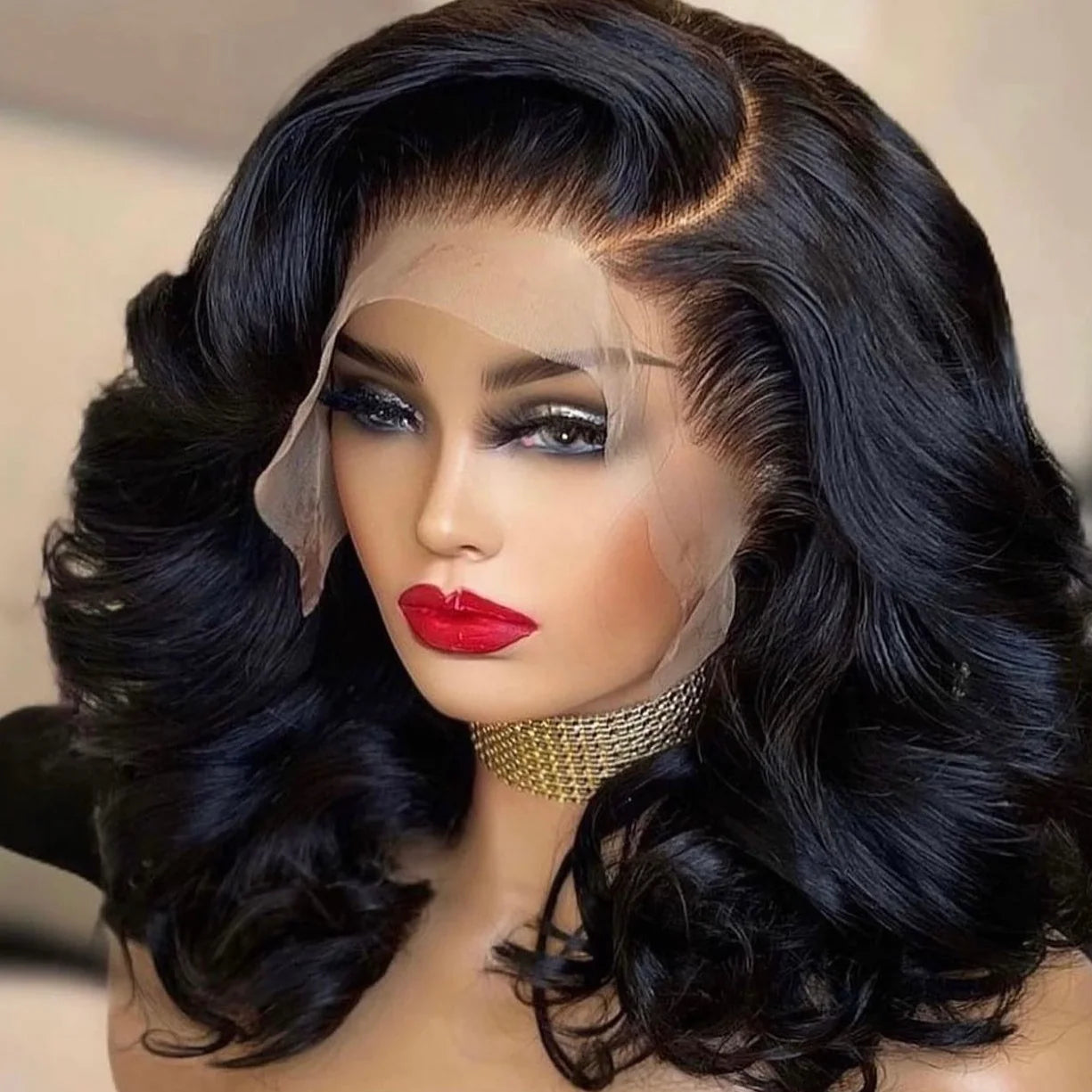 Super Full Glueless Body Wave Wigs Melted Especially Gorgeous