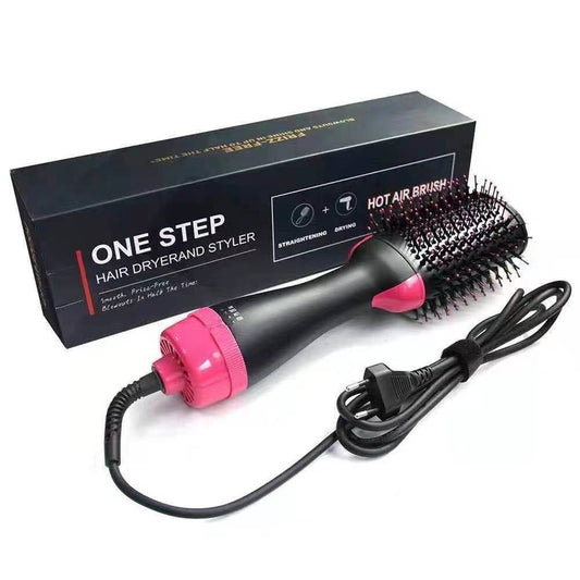 Electronic Hair Blower Brush Curls Machine  Ionic Negative Hairbrush Electric Brushes For Hair